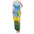 Personalised Malampa Fiji Day Tank Maxi Dress 10 October Fijian Tapa Flag Style