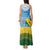 Personalised Malampa Fiji Day Tank Maxi Dress 10 October Fijian Tapa Flag Style