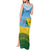 Personalised Malampa Fiji Day Tank Maxi Dress 10 October Fijian Tapa Flag Style