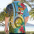 Vanuatu Malampa Fiji Day Hawaiian Shirt Happy 10 October With Maps Tropical Flowers