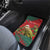 Personalised New Zealand Kakapo Christmas Car Mats Meri Kirihimete Silver Fern Mix Pohutukawa