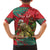 Personalised New Zealand Kakapo Christmas Family Matching Puletasi and Hawaiian Shirt Meri Kirihimete Silver Fern Mix Pohutukawa