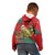 Personalised New Zealand Kakapo Christmas Kid Hoodie Meri Kirihimete Silver Fern Mix Pohutukawa