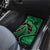 New Zealand Gecko Christmas Car Mats Meri Kirihimete Paua Shell Mix Pohutukawa