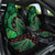 New Zealand Gecko Christmas Car Seat Cover Meri Kirihimete Paua Shell Mix Pohutukawa