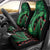 New Zealand Gecko Christmas Car Seat Cover Meri Kirihimete Paua Shell Mix Pohutukawa