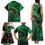 New Zealand Gecko Christmas Family Matching Tank Maxi Dress and Hawaiian Shirt Meri Kirihimete Paua Shell Mix Pohutukawa