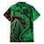 New Zealand Gecko Christmas Family Matching Tank Maxi Dress and Hawaiian Shirt Meri Kirihimete Paua Shell Mix Pohutukawa