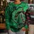 New Zealand Gecko Christmas Kid Ugly Christmas Sweater Meri Kirihimete Paua Shell Mix Pohutukawa