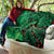 New Zealand Gecko Christmas Quilt Meri Kirihimete Paua Shell Mix Pohutukawa