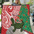 Personalised New Zealand Tuatara Christmas Quilt Meri Kirihimete Aotearoa Maori Mix Pohutukawa