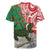 Personalised New Zealand Tuatara Christmas Rugby Jersey Meri Kirihimete Aotearoa Maori Mix Pohutukawa