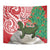 Personalised New Zealand Tuatara Christmas Tapestry Meri Kirihimete Aotearoa Maori Mix Pohutukawa