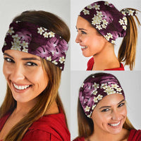 Pink Tropical Hawaii Neck Gaiter Seamless Monstera Plumeria Hawaiian Pattern LT14 - Polynesian Pride