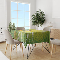 Hawaii Palila Mamane Tablecloth Hawaiian Honeycreeper With Native Flower