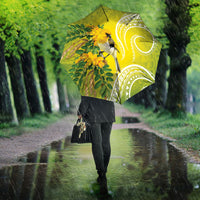 Hawaii Palila Mamane Umbrella Hawaiian Honeycreeper With Native Flower LT14 - Polynesian Pride