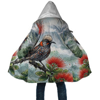 Aloha Hawaii Akohekohe Ohia Lehua Watercolor Cloak LT14 Unisex Watercolor - Polynesian Pride