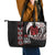 Aotearoa Toitu Te Tiriti Leather Tote Bag Honour The Treaty Maori Haka