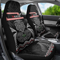 Aotearoa Toitu Te Tiriti Car Seat Cover Stand Together! Stand Stronger! - NZ Tiki LT14 - Polynesian Pride