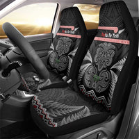 Aotearoa Toitu Te Tiriti Car Seat Cover Stand Together! Stand Stronger! - NZ Tiki LT14 - Polynesian Pride