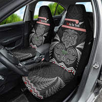 Aotearoa Toitu Te Tiriti Car Seat Cover Stand Together! Stand Stronger! - NZ Tiki LT14 - Polynesian Pride