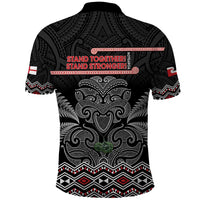 Aotearoa Toitu Te Tiriti Polo Shirt Stand Together! Stand Stronger! - NZ Tiki LT14 - Polynesian Pride