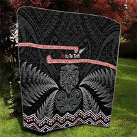 Aotearoa Toitu Te Tiriti Quilt Stand Together! Stand Stronger! - NZ Tiki LT14 - Polynesian Pride