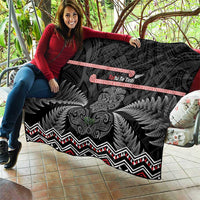 Aotearoa Toitu Te Tiriti Quilt Stand Together! Stand Stronger! - NZ Tiki LT14 - Polynesian Pride