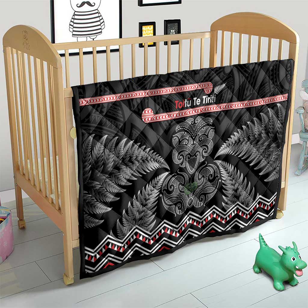Aotearoa Toitu Te Tiriti Quilt Stand Together! Stand Stronger! - NZ Tiki LT14 - Polynesian Pride