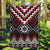 Red Taniko Aotearoa Garden Flag Niho Taniwha Mix Poutama