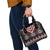 Red Taniko Aotearoa Shoulder Handbag Niho Taniwha Mix Poutama