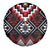 Red Taniko Aotearoa Spare Tire Cover Niho Taniwha Mix Poutama