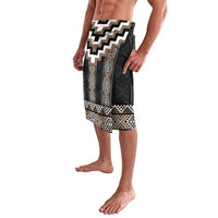 Brown Taniko Aotearoa Lavalava - Niho Taniwha Mix Poutama LT14 - Polynesian Pride
