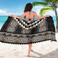 Brown Taniko Aotearoa Sarong Niho Taniwha Mix Poutama LT14 - Polynesian Pride