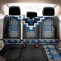 Blue Taniko Aotearoa Back Car Seat Cover Niho Taniwha Mix Poutama LT14 - Polynesian Pride