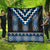 Blue Taniko Aotearoa Quilt Niho Taniwha Mix Poutama LT14