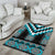 Turquoise Taniko Pattern Aotearoa Area Rug Niho Taniwha Mix Poutama