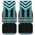 Turquoise Taniko Pattern Aotearoa Car Mats Niho Taniwha Mix Poutama