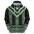 Green Taniko Pattern Aotearoa Hoodie Niho Taniwha Mix Poutama LT14