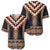 Orange Taniko Pattern Aotearoa Baseball Jersey Niho Taniwha Mix Poutama LT14