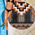 Orange Taniko Pattern Aotearoa Beach Blanket Niho Taniwha Mix Poutama