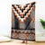 Orange Taniko Pattern Aotearoa Blanket Niho Taniwha Mix Poutama