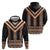 Orange Taniko Pattern Aotearoa Hoodie Niho Taniwha Mix Poutama LT14