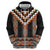 Orange Taniko Pattern Aotearoa Hoodie Niho Taniwha Mix Poutama LT14