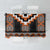 Orange Taniko Pattern Aotearoa Tablecloth Niho Taniwha Mix Poutama