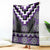 Purple Taniko Pattern Aotearoa Blanket Niho Taniwha Mix Poutama