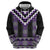 Purple Taniko Pattern Aotearoa Hoodie Niho Taniwha Mix Poutama LT14