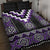 Purple Taniko Pattern Aotearoa Quilt Bed Set Niho Taniwha Mix Poutama