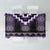 Purple Taniko Pattern Aotearoa Tablecloth Niho Taniwha Mix Poutama