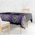 Purple Taniko Pattern Aotearoa Tablecloth Niho Taniwha Mix Poutama